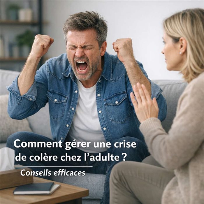Gérer une crise de colère chez l’adulte : conseils clés