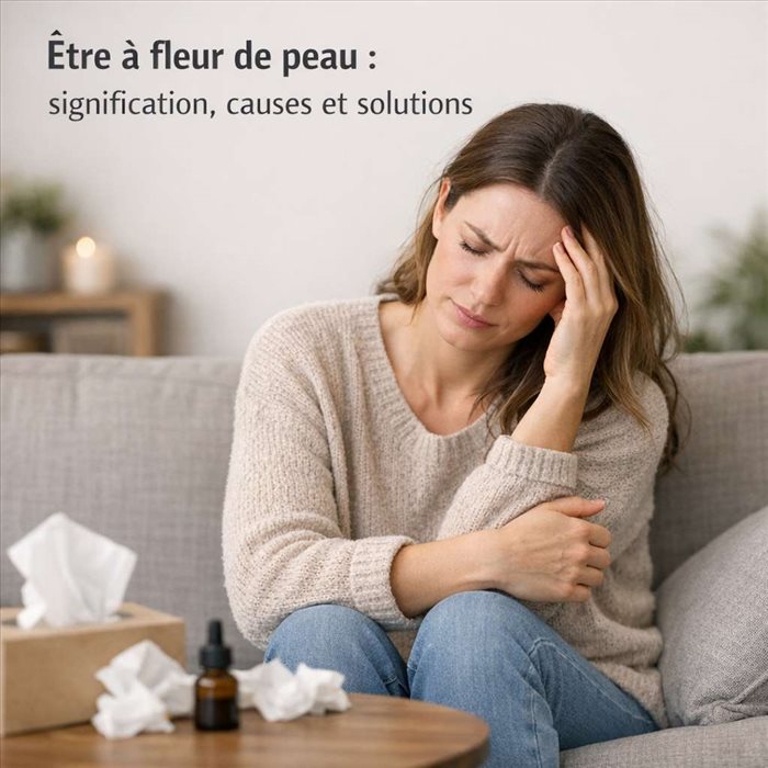 Être à fleur de peau : comprendre ce que cela signifie