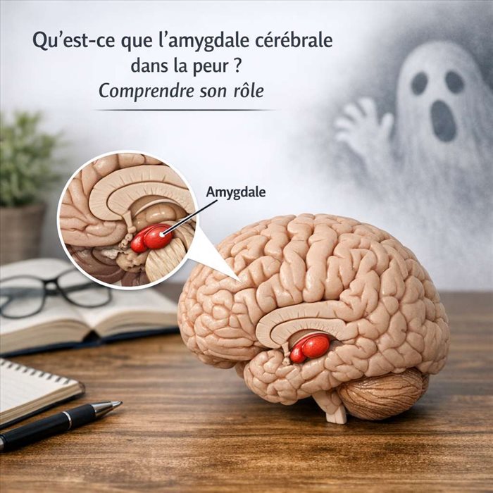 Qu’est-ce que l’amygdale cérébrale dans la peur ?